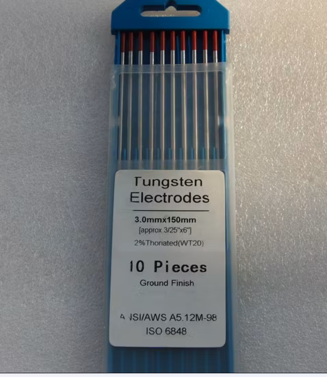 Tungsten Electrode Wy Wzr Wt20 Wce Wl