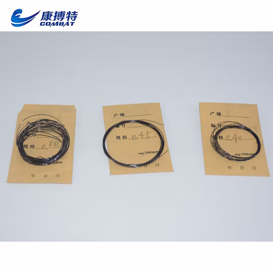 High Purity 0.4mm Molybdenum Wire for EDM Cutting