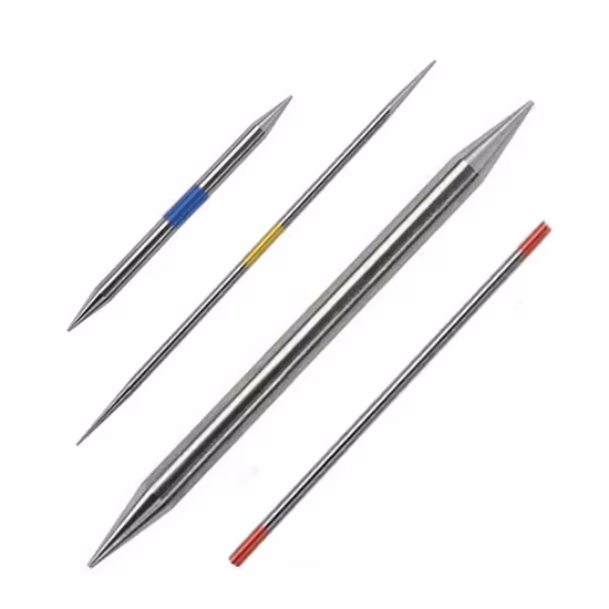 Tige de tungstène en gros 2 % électrode de tungstène à pointe rouge thoriée pour matériel de soudage TIG