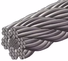 Corde en nitinol tissée en alliage haute résistance 1*7