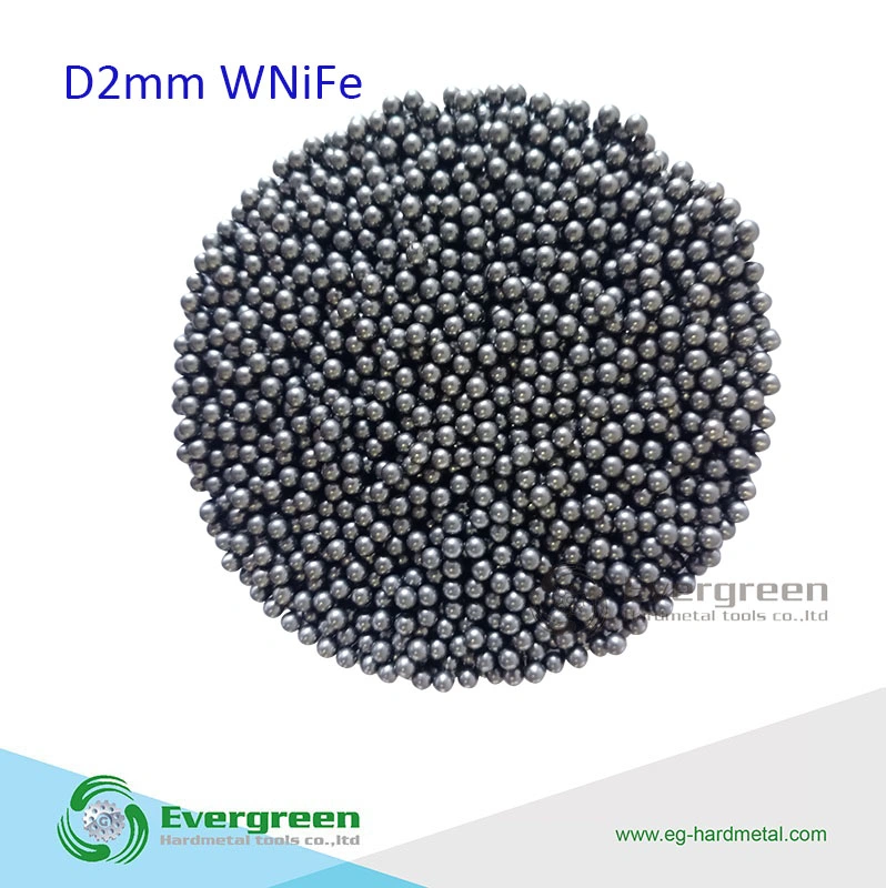 Tungsten Nickel Iron Alloy Ball W95nife Tss Shot Ball Dia2.5mm Dia3.0mm Dia3.5mm