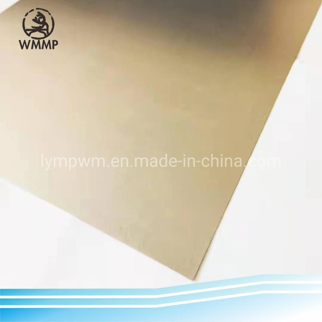 Factory Price Tungsten Molybdenum Sheet Plates Thickness0.3mm&0.5mm for Vacuum Washer