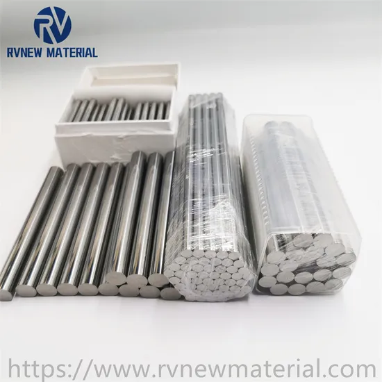 Ground Tungsten Cemented Carbide Rods Bar 100% New Raw Material
