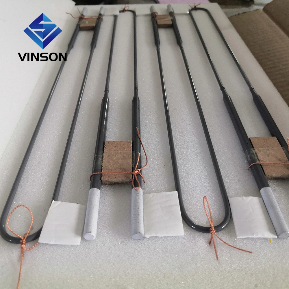 High Temperature Heating Molybdenum Disilicate Rod U - Shaped Silicon Molybdenum Bar