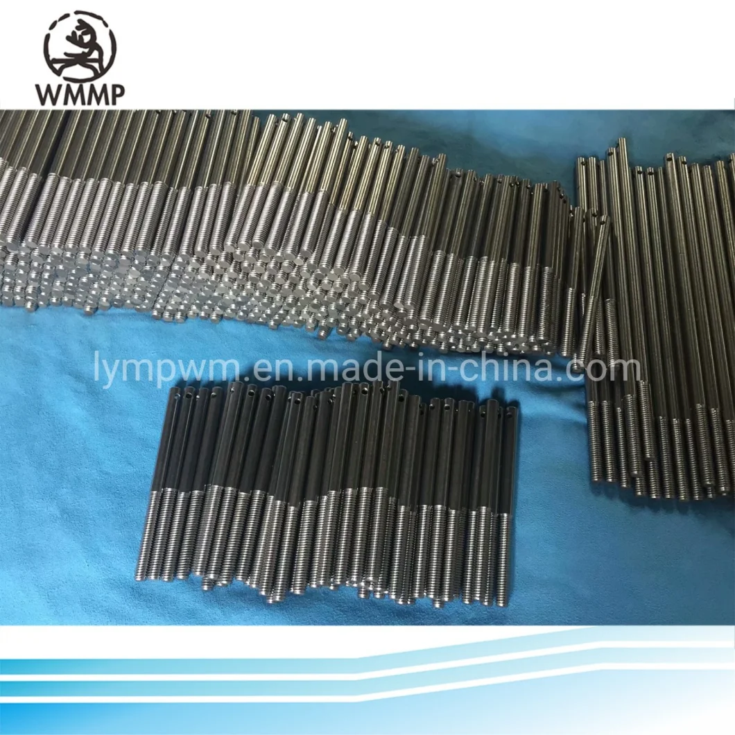 Wholesale 99.95% Pure Molybdenum Straight Bar Rods Black Diameter2.0mm