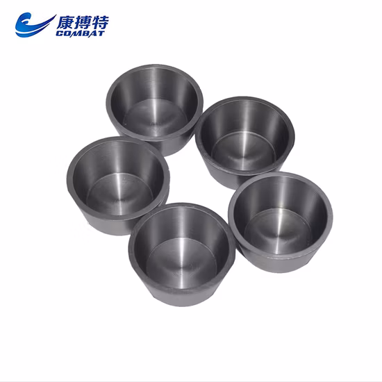 Diamètre de boîte de contreplaqué de combat d'aviation (10-500) * H (10-750) mm * Wt (8-20) mm perles en gros W1 creuset de tungstène