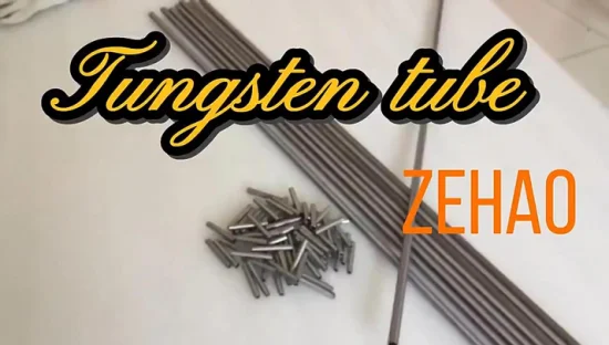 Tuyau de tube de tungstène de pureté OEM