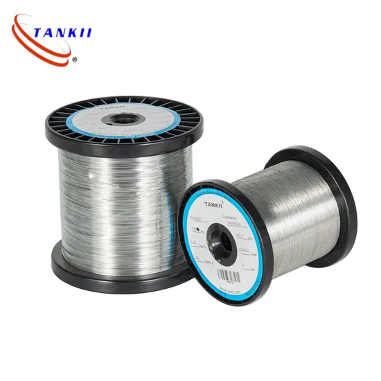Fil de revêtement de chauffage sous vide Bobine de filament de tungstène