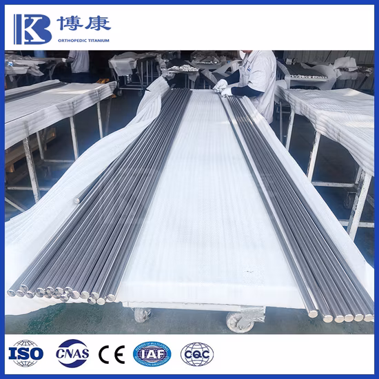 Prix ​​d'usine de la Chine Titanium Ti 6al-4V Barre ronde en stock