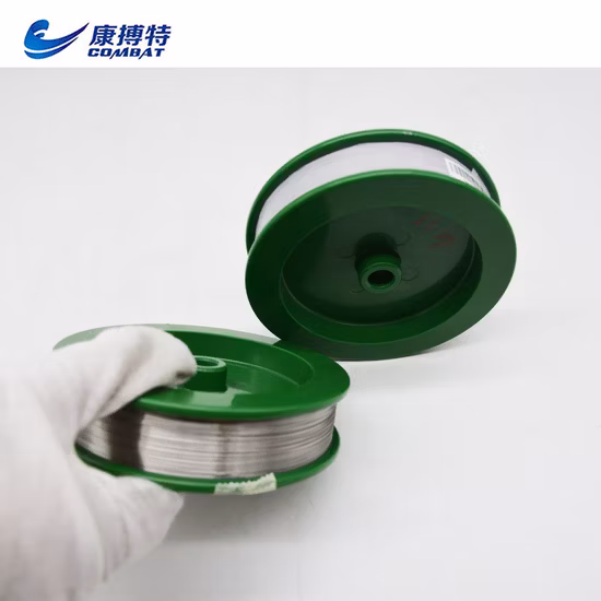 Fil de tungstène à 99,95 % minimum et filament de tungstène avec un bon prix fabriqué en Chine