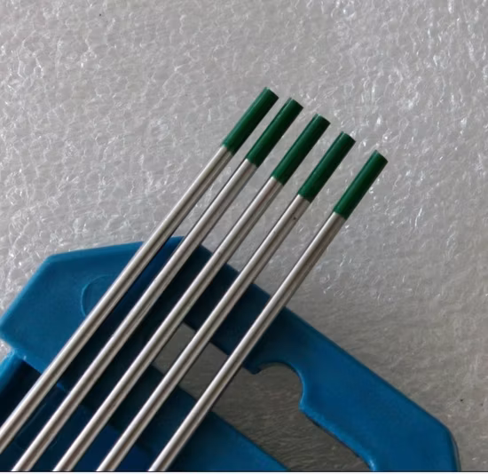 Électrode de tungstène Ex Wt20 Wce Wl